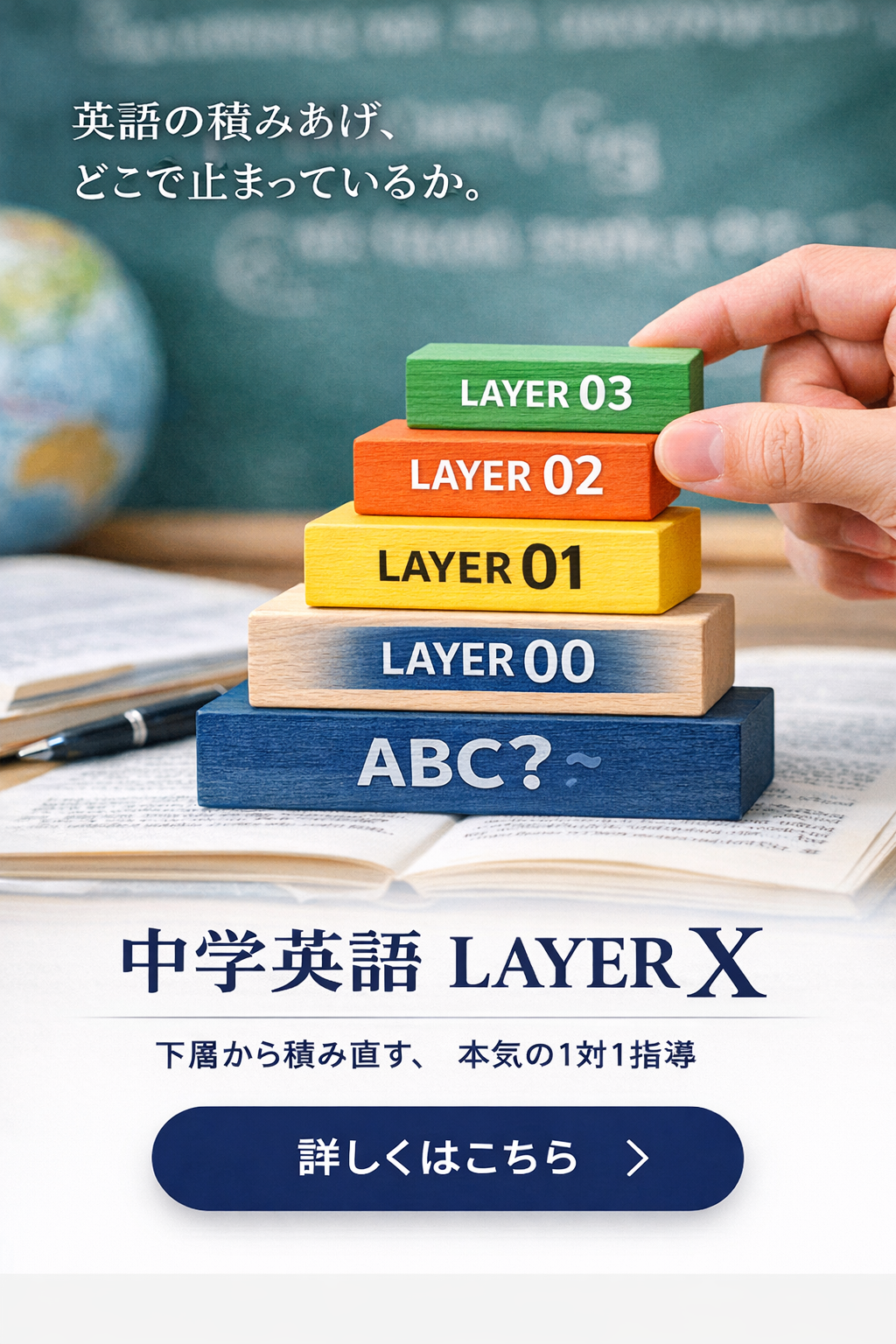 中学英語 LAYER X