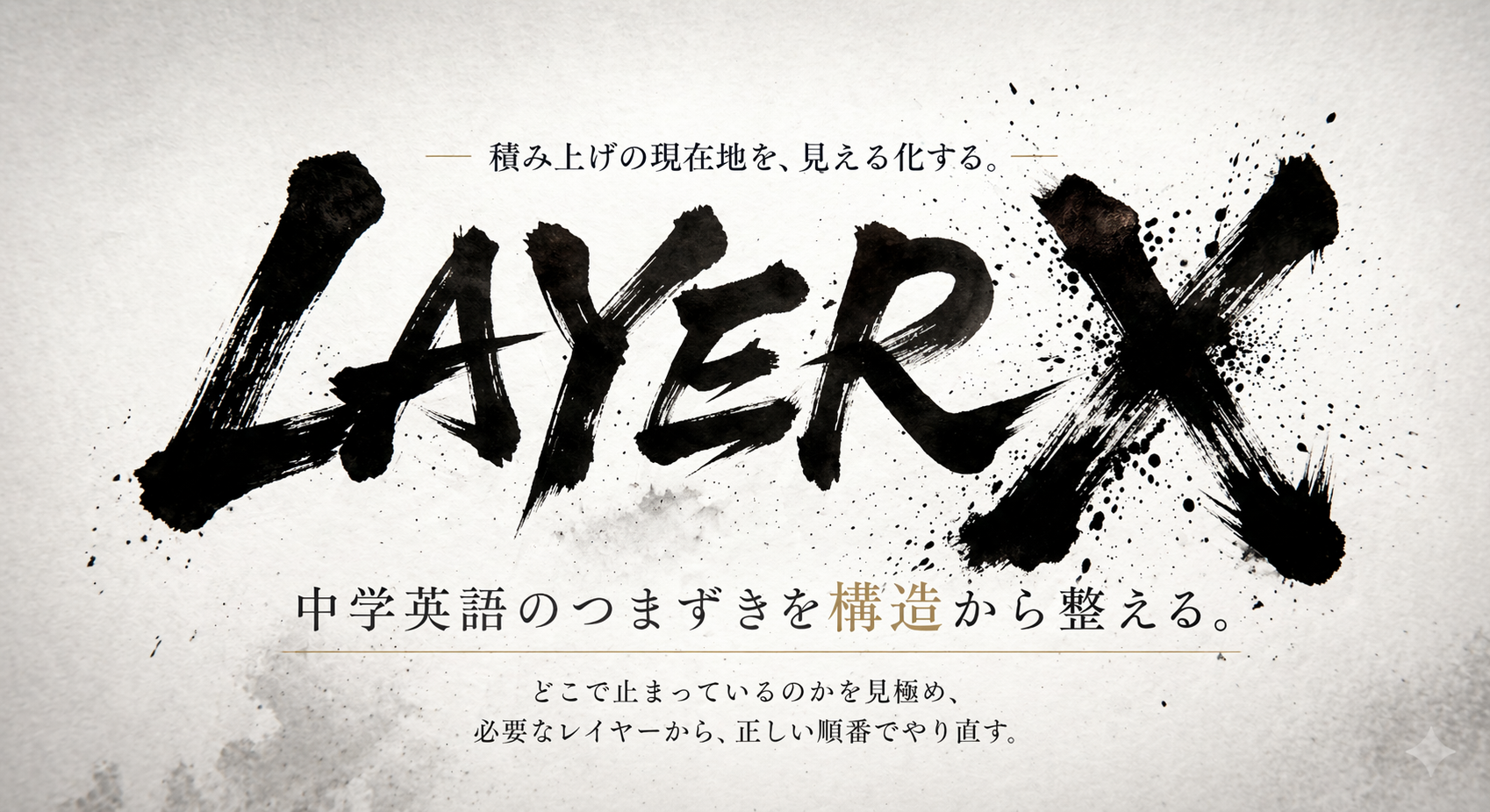 LAYER X のブランドイメージ
